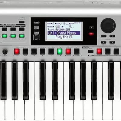Korg i3 61-Key Workstation Arranger Keyboard, Silver
