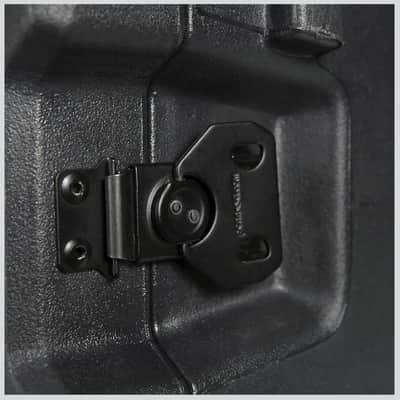 Gator Pro Series 19" Depth 8U Rolling Rack Case with Recessed Wheels, Black 2026 - Black image 7