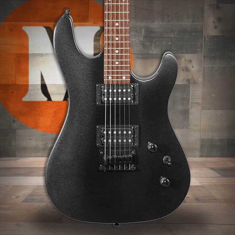 Cort KX100BKM KX Series Electric Guitar - Black Metallic (KX100BKM-U) image 1