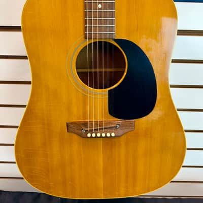 Gibson J-50 Dreadnought Acoustic Mid 70’s, Natural with Case - Pre Owned image 2