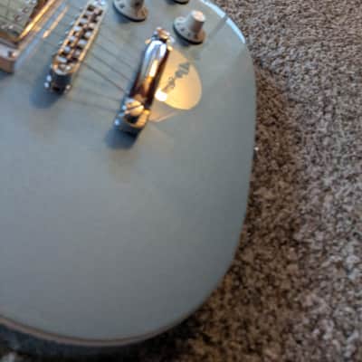 Squier Paranormal Troublemaker Telecaster Deluxe 2024 - Present - Ice Blue Metallic image 3