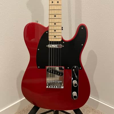 Fender American Ultra II Telecaster with Upgraded James Burton Neck - Sinister Red image 9