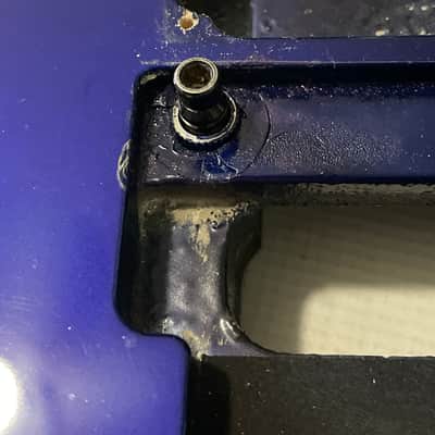 1990 Japan Fujigen Ibanez RG570 Jewel Blue Guitar Body Edge Tremolo Ready image 8