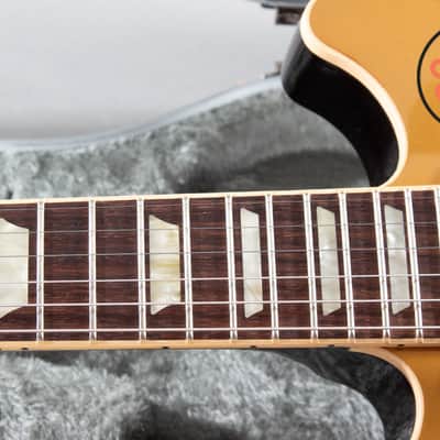2011 Gibson Les Paul Double Cutaway P-90 Goldtop w/ Hard-Shell Case image 5
