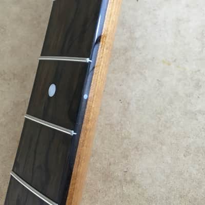 Lefty High End Warmoth Tele Neck Plekk’d USA MOP Inlays Loaded Ziricote Fretboard Roasted Maple Telecaster! image 6