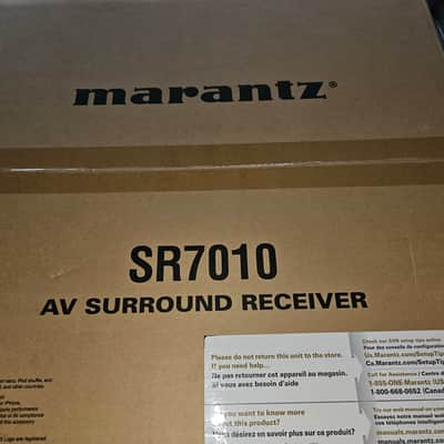 NEW & SEALED FLAGSHIP MARANTZ SR7010, black 9.2 Channel Full 4K Ultra HD A/V Surround Receiver with Bluetooth & Wi-Fi image 8