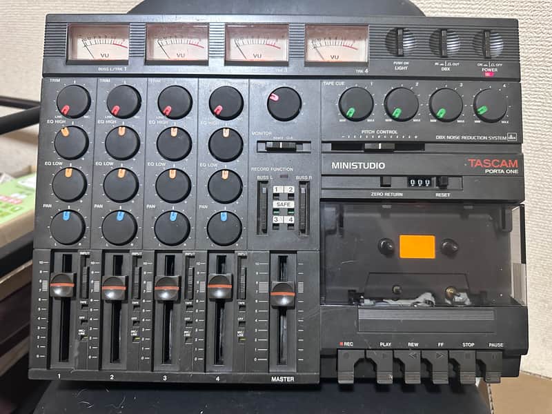 TASCAM Porta One Ministudio 4-Track Cassette Recorder