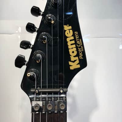 Kramer Pacer Carrera 1983 all Black, Patent Pending logo, Serial number is C2001 image 15