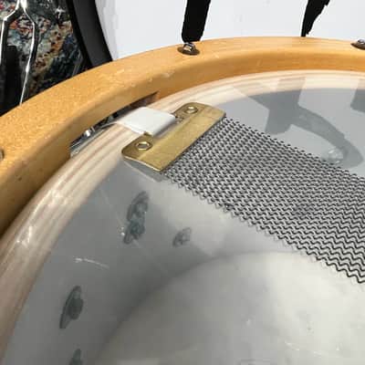 Gretsch - Mark Schulman Collection 6.5x14" New Classic Maple Snare Drum w/ Wood Hoops — Vintage Glass Nitron image 16