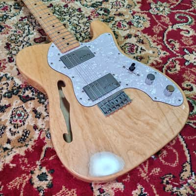 2007 Fender Japan TN-72 Thinline Telecaster Natural Reissue CIJ image 7