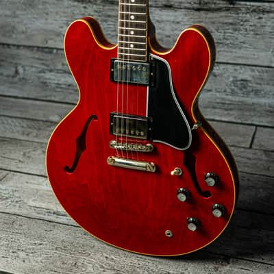 Gibson Custom Murphy Lab 1961 ES-335 Reissue Ultra Light Aged - Sixties Cherry image 6