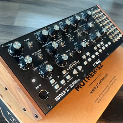 Moog Mother-32 Tabletop / Eurorack Semi-Modular Synthesizer 2015 - Present - Black image 3