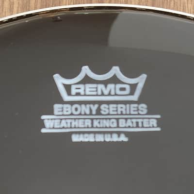 NOS Remo Weather King Ebony Series 10" Tom Drumhead Made In USA mid 80s/early 90s image 2