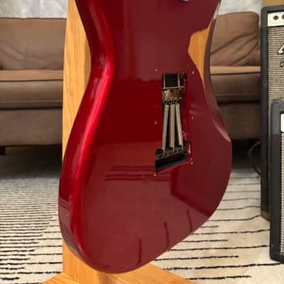 Fender Stratocaster David Gilmour Candy Apple Red Relic 7.2lbs w/ Fender Case imagen 14