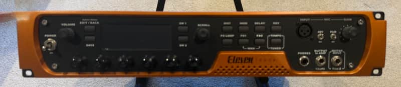 Avid Eleven Rack Guitar Multi-Effects Processor and Pro Tools
