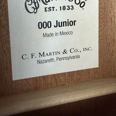 Martin 000Jr-10 - Natural w/Gig Bag & PLEK*D #873 image 7