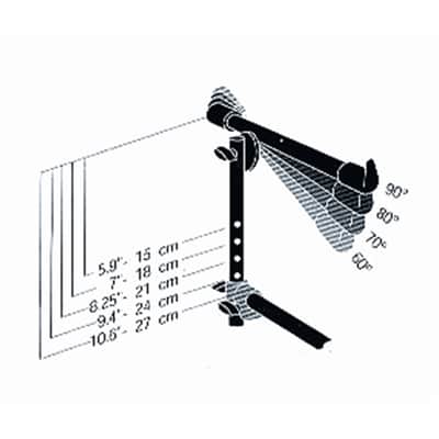 Quik Lok QLX/3 Coppia di Bracci Aggiuntivi per Supporti a X image 4