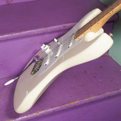 2007 Fender Mexico Lefty Stratocaster Electric Guitar (VIDEO! Fresh Work, Ready) image 16