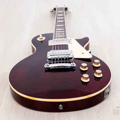 1978 Gibson Les Paul Standard Vintage Guitar Wine Red w/ T Tops, Case image 10
