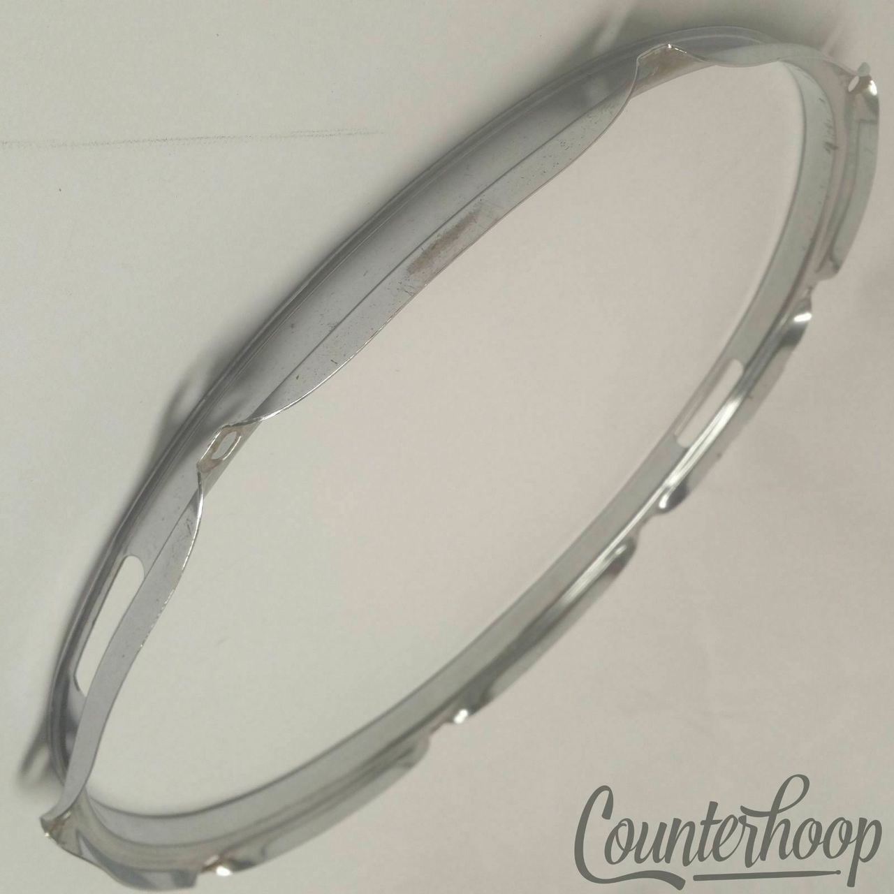 Ludwig 14" Rim/Hoop 8Lug-Hole Snare Drum Resonant Acrolite/Jazz Festival 60s USA — main photograph