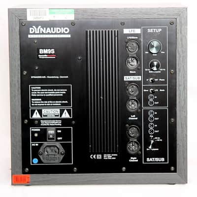 Dynaudio BM6A MkII x 2 & BM9S Subwoofer Superb Complete Active Studio Speaker System image 5