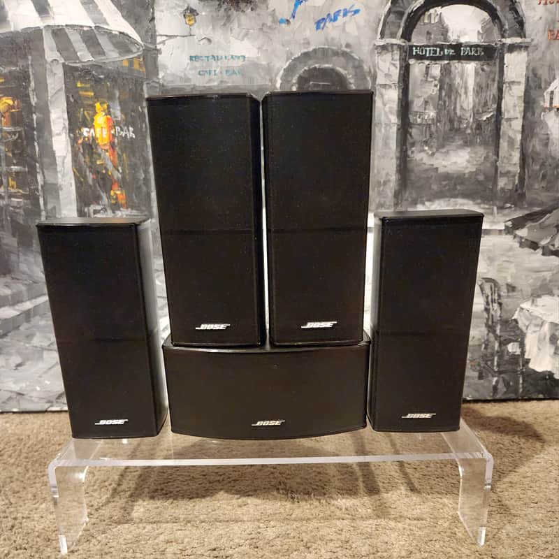 Bose Bose Jewel Cube speakers 90s  - Black metal image 1