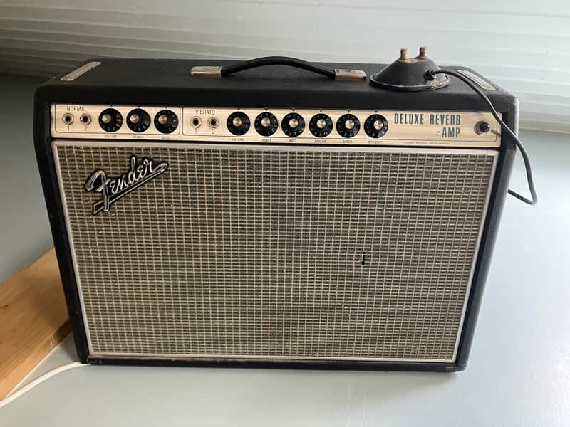 Fender Deluxe Reverb AB763 1968 Drip Edge- Silverface image 1