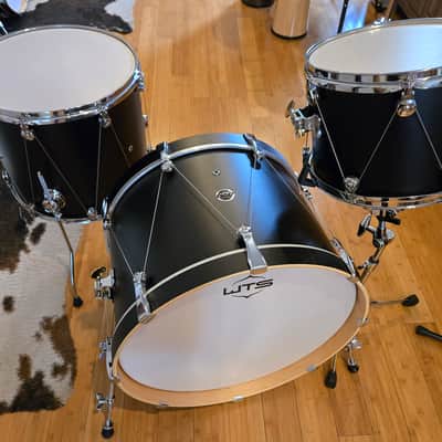 Drum Kits - WTS Epiphany Series 14x22 9x12 14x16 (Matte Black) image 1