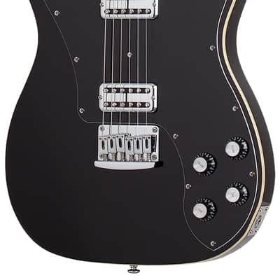 Schecter PT Electric Guitar. Fastback Gloss Black image 1