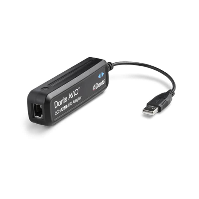 Audinate ADP-USB-AU-2X2 Dante AVIO 2x2 USB Adapter image 1