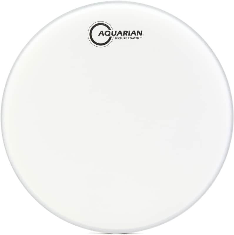 Aquarian Texture Coated Drumhead - 12 inch (2-pack) Bundle image 1