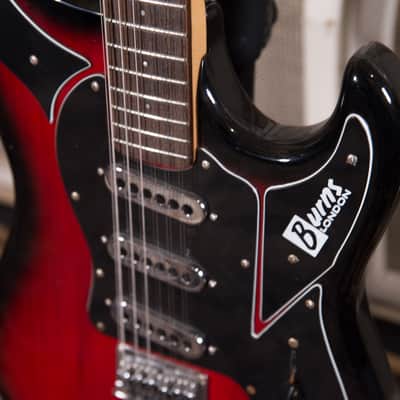 Burns London Double Six Crimson Burst  owned by Chris Shiflett image 2