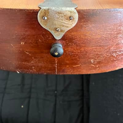 Sweet parlor guitar - circa 1910-1920 - probably made by Regal w/ case image 17