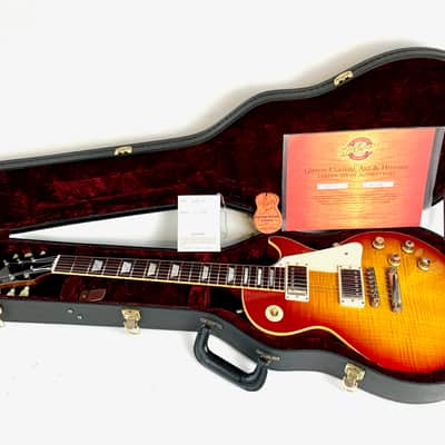 Gibson Les Paul Standard Reissue 1960 Custom Shop 2002 Cherry Burst image 22