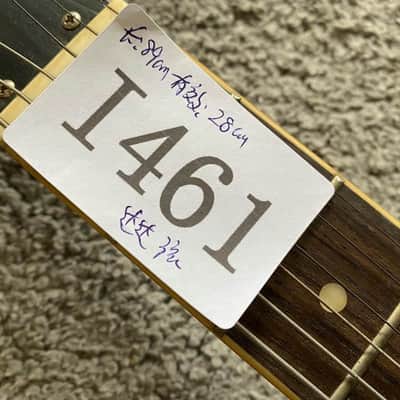 J&D Blue Mini Electric Guitar, Solid Basswood Body, Maple Neck Rosewood Fingerboard image 7