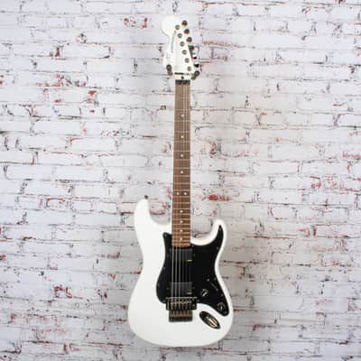 Squier - 2018 Contemporary Active Stratocaster HH Electric Guitar Olympic White - USED image 2