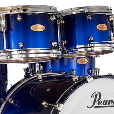 Pearl Reference One 4-Piece Shell Pack Drum Kit 22/16/12/10 Kobalt Blue Fade image 6