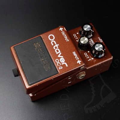 Boss OC-2 Octaver (Black Label) 1982 - 1984 - Brown image 2