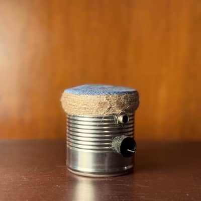 Mini Lo-Fi Tin Can Microphone — Vintage Tone, Made in Texas (5/8" Mount) image 1
