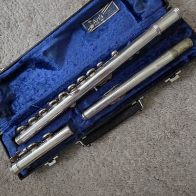 DeFord USA (Emerson) Flute Open Hole Uncommon Model C Foot Inline G & Case- Read image 7