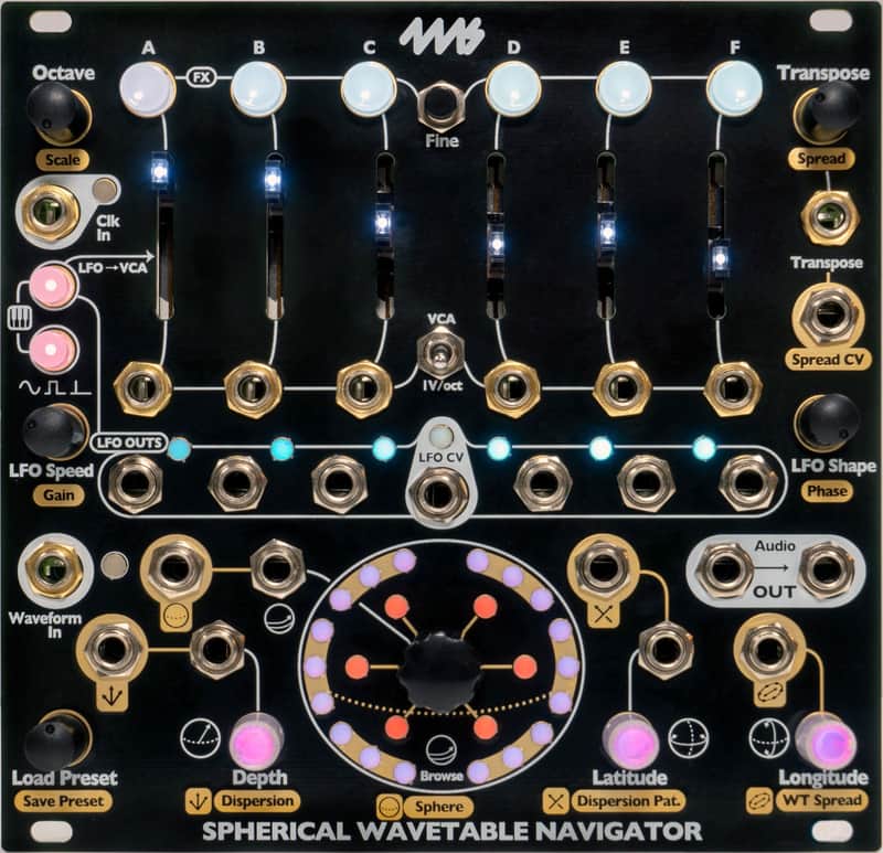 4MS SPHERICAL WAVETABLE NAVIGATOR SWN : BRAND NEW :  [DETROIT MODULAR] image 1