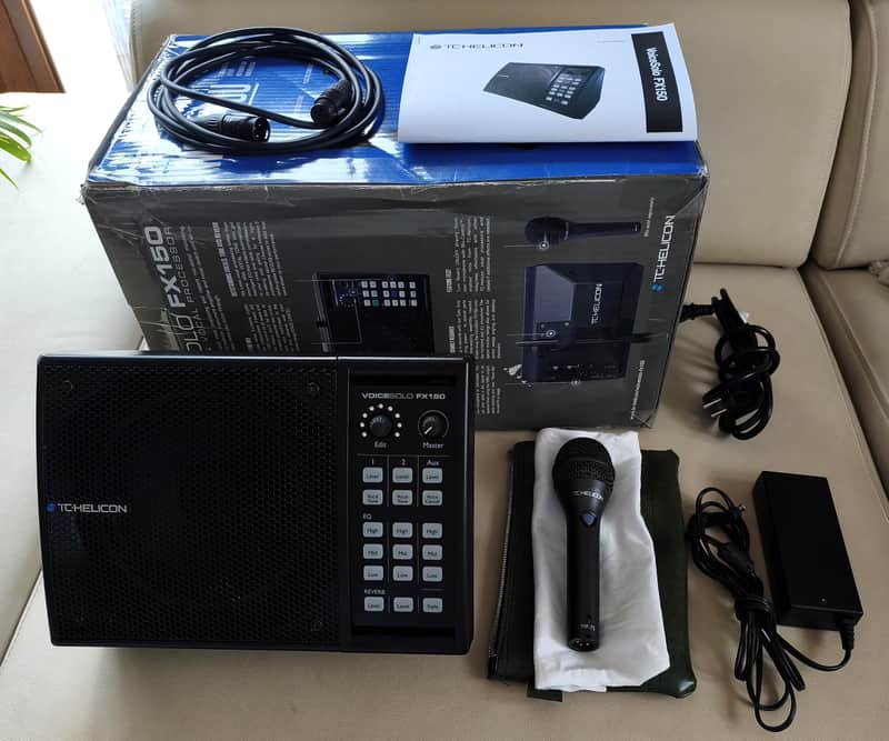 TC Helicon VoiceSolo FX150, Microphone MP-75, Personal PA with Effects, Manual, NEW software!!! image 1