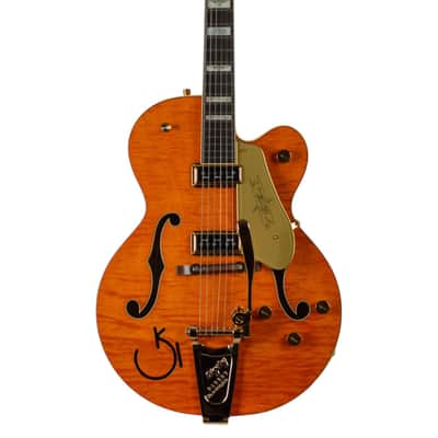 New Gretsch G6120T-55 VSE '55 Chet Atkins Hollow Body Western Orange Stain w/TV Jones T-Armond Pickups #JT24072205 image 7