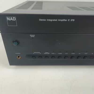 NAD - C370 - Stereo Integrated Amplifier - Serviced/Recaped image 3