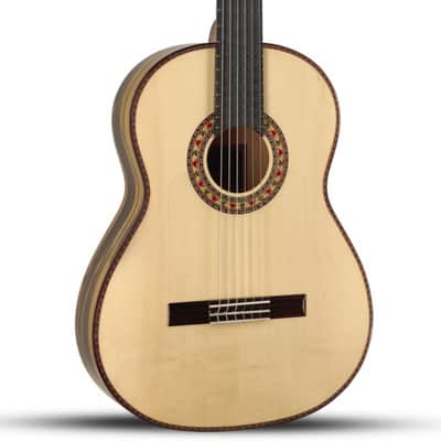 Antonio de Toledo ATF-17EB White Ebony Flamenco Guitar image 1