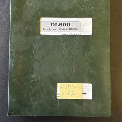 Akai DL600 Remote Control Unit for DD1000 | Reverb