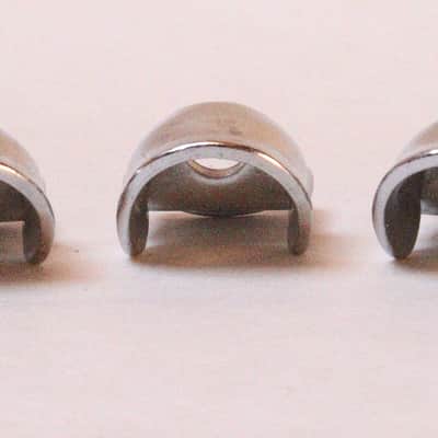 Set of 5 Slingerland Hoop Clips, Chrome Plated /1950s image 8