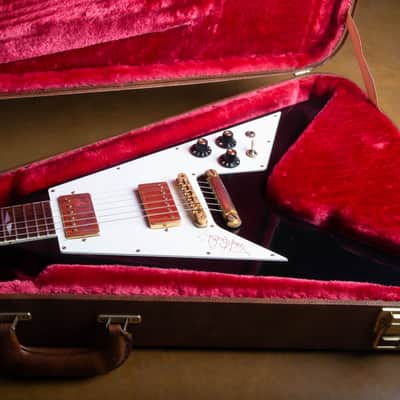 Gibson Jimi Hendrix Hall of Fame Flying V 1991 - Black image 9