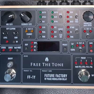 Free The Tone FF-1Y Future Factory RF Phase Modulation Delay 2019 - Tan image 2