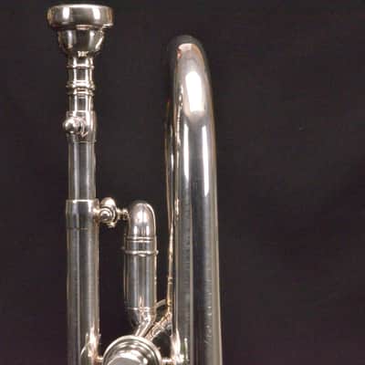 Vintage 1971 Besson New Standard Class A Soprano Cornet in Eb, Silver-Plated with Original 'S' Mouthpiece image 8
